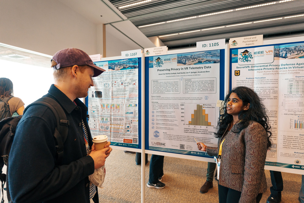 Poster session · IEEE VR 2025, Saint-Malo