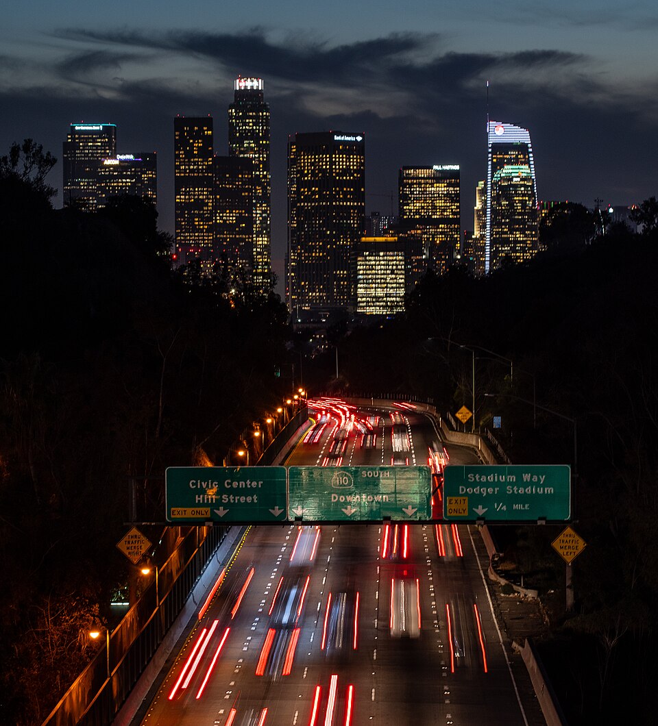 Los Angeles skyline · file photo, 2019.