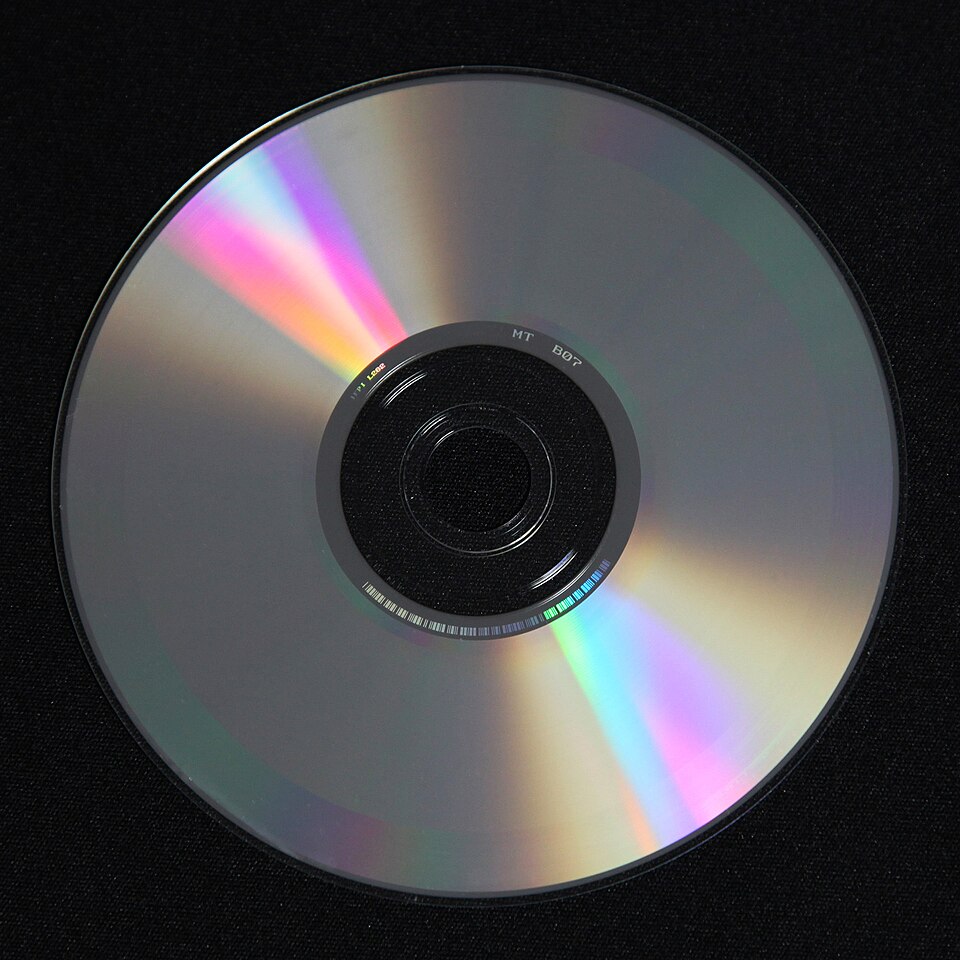 The compact disc · illustrative photograph.